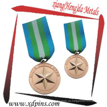 Medallón estampado de latón personalizado para evento